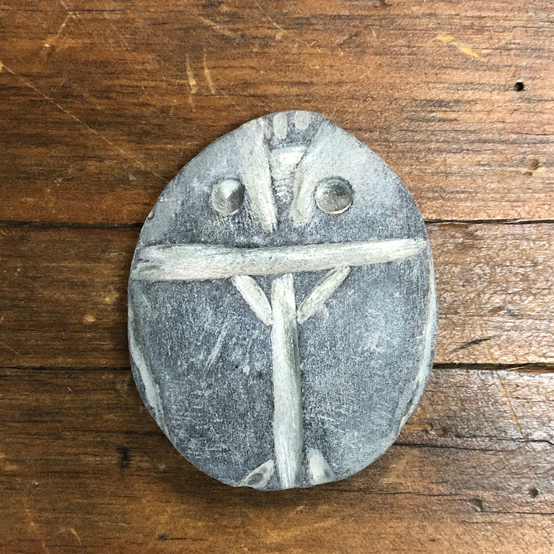 Scarab Vintage Egyptian Carved Stone #32