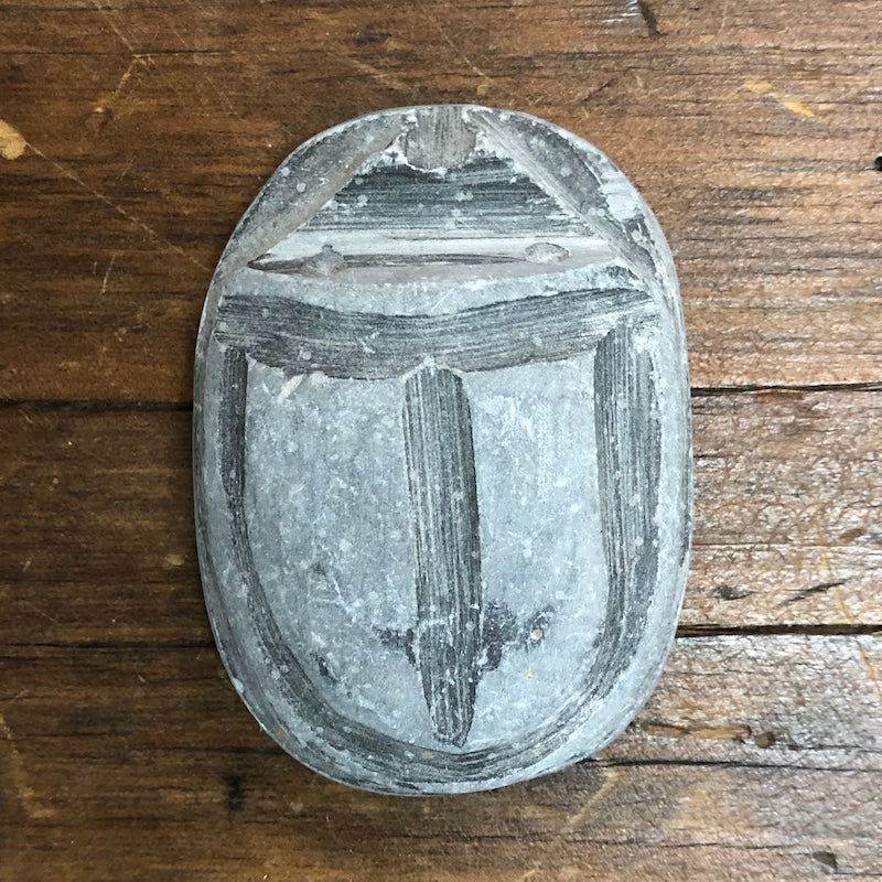Scarab Vintage Egyptian Carved Stone #39