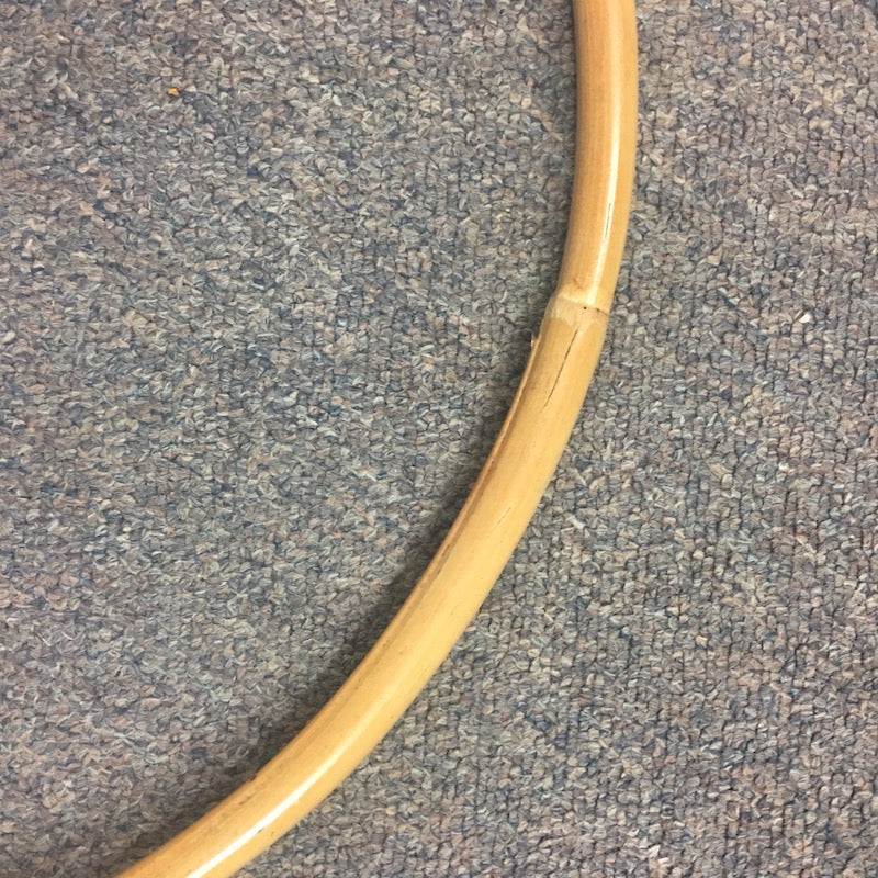 22cm Thin Rattan Hoop - Natural & Handmade