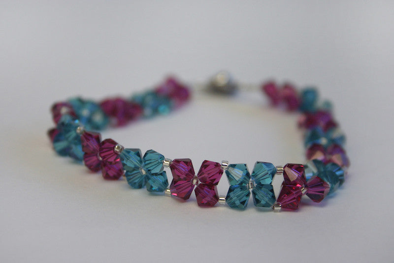 Crystal Daisies Bracelet Pattern