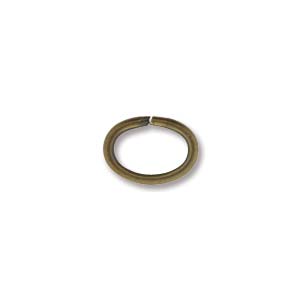 6x8mm Oval Jumpring (50) - Ancient Gold