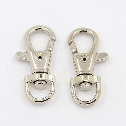 Keyring Clip - Platinum (5)