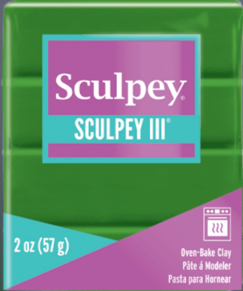 Leaf Green (57g) - Sculpey III Polymer Clay