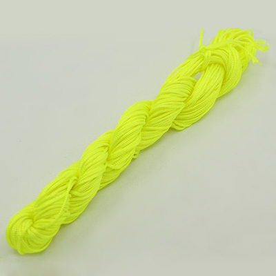 Lemon/Lime (20m) 1mm Braided Thread