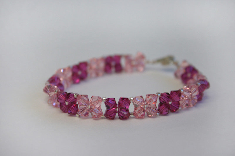 Crystal Daisies Bracelet Pattern