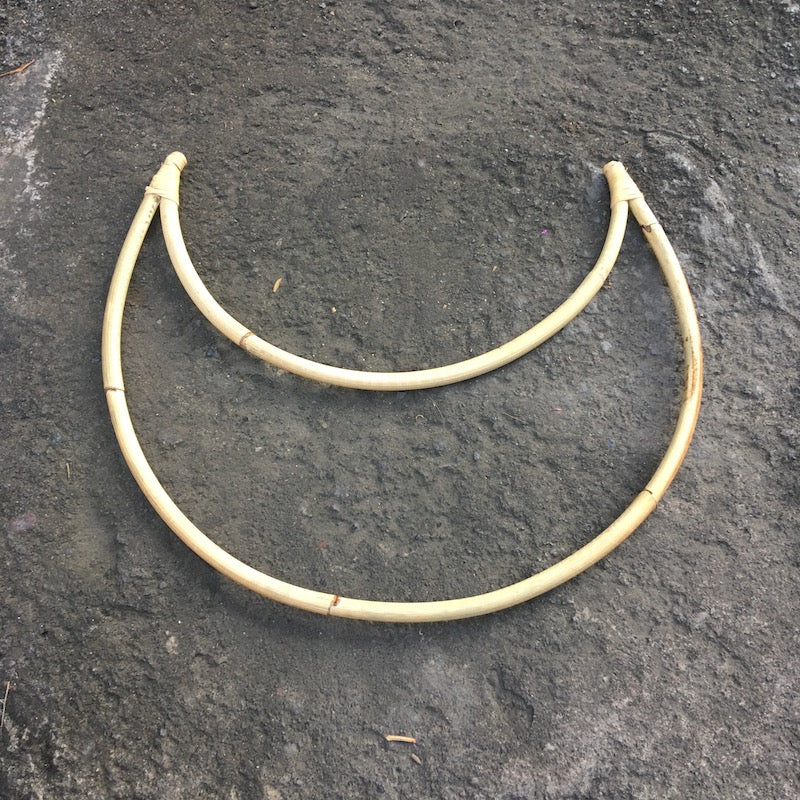 Rattan Natural Hand Made Moons - 35-38cm
