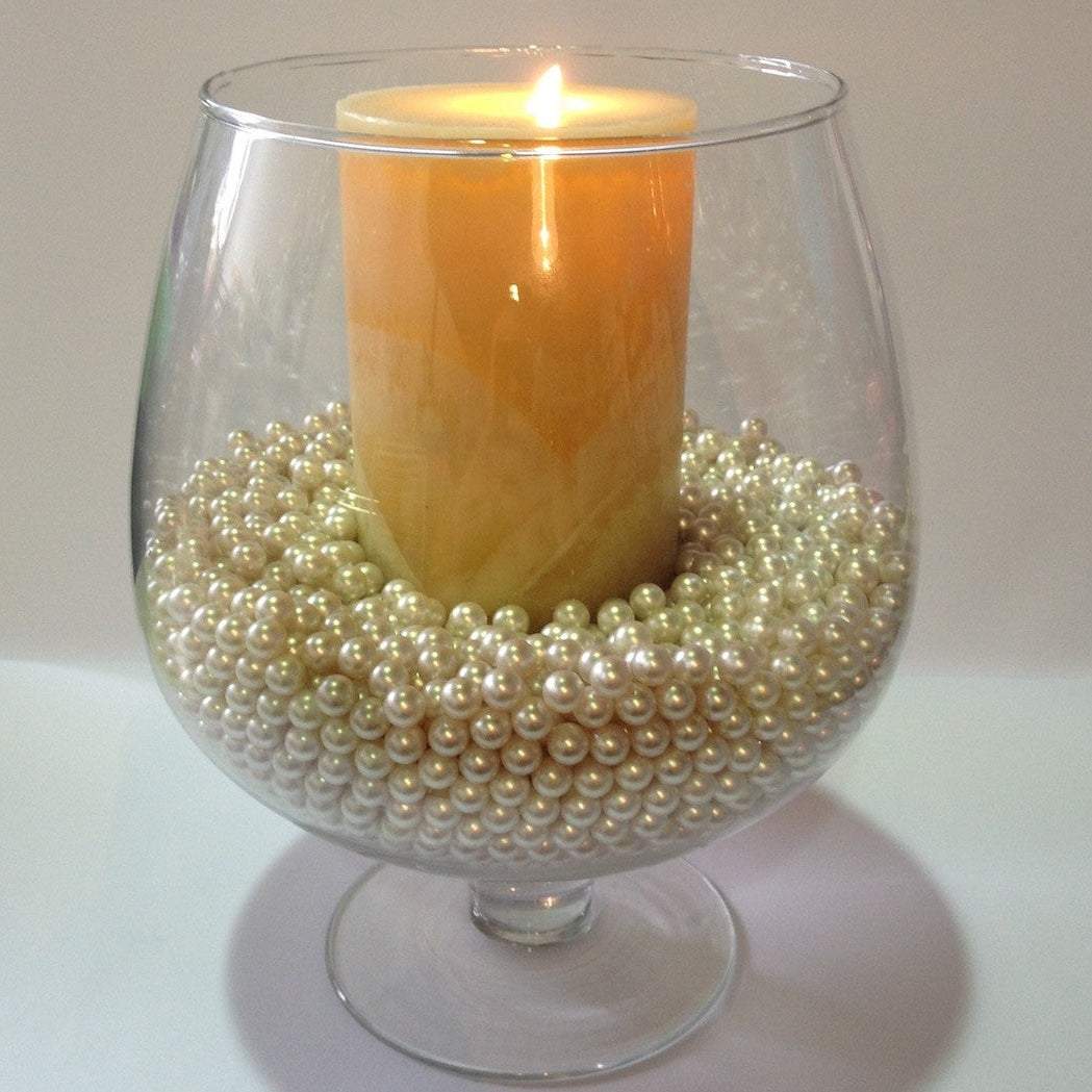 No-Hole 8mm Pearl Beads - 250 grams