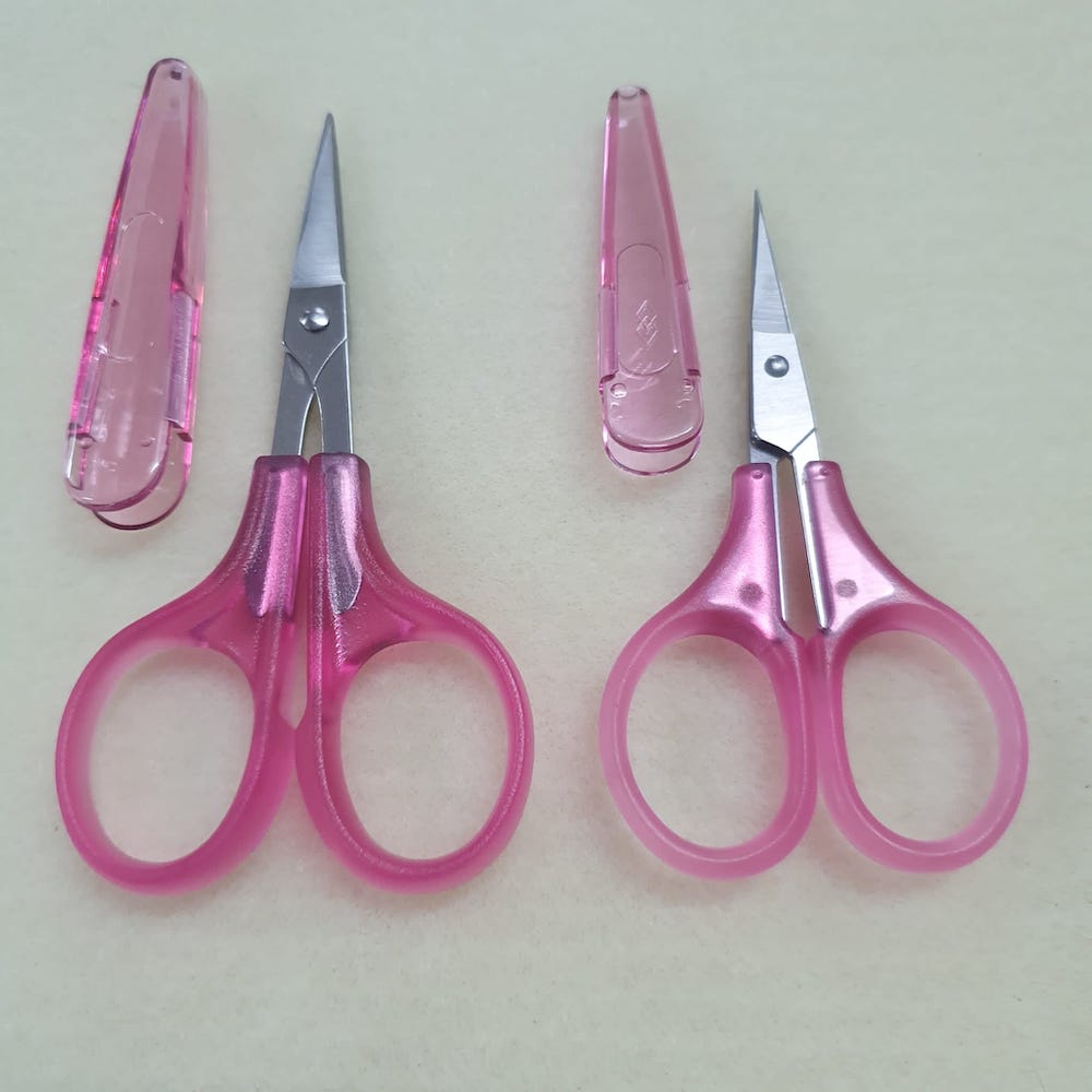 Mini Scissors (1) - Small Pink - Bead Shack