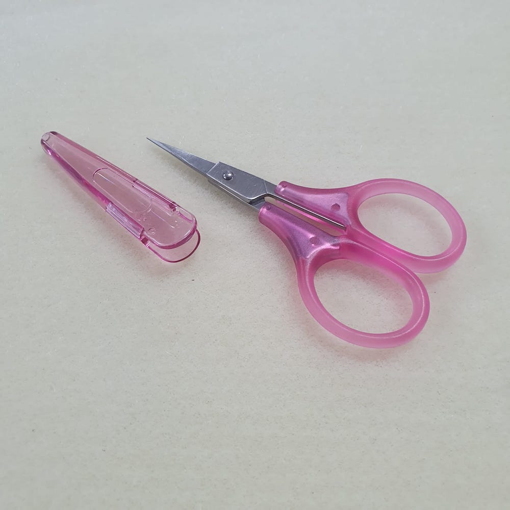 Mini Scissors (1) - Small Pink - Bead Shack