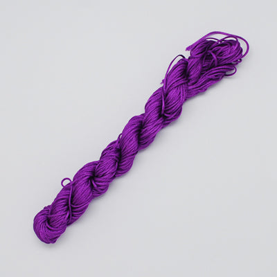 Purple (20m) 1mm Braided Thread