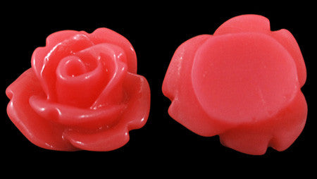Rose Cabochon 10mm Qty: 2