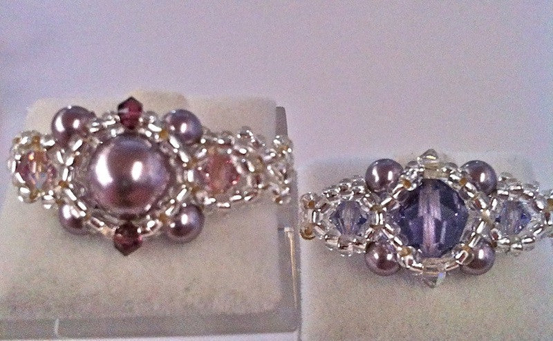 Pearl Ring Pattern (makes 2 variations)