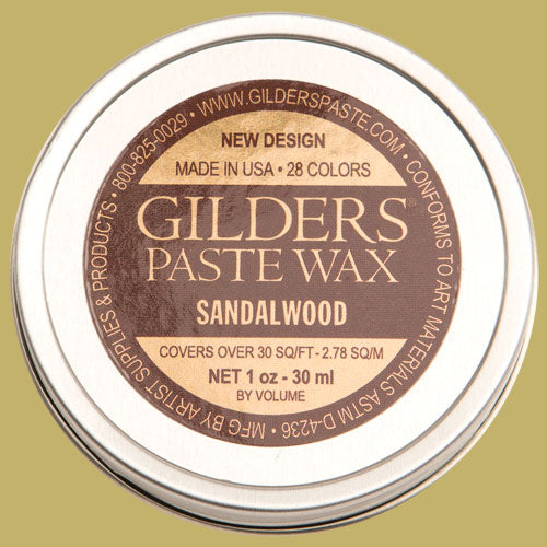 Gilders Paste Wax - Sandalwood