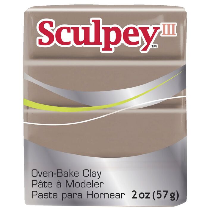 Hazelnut (57g) - Sculpey III Polymer Clay