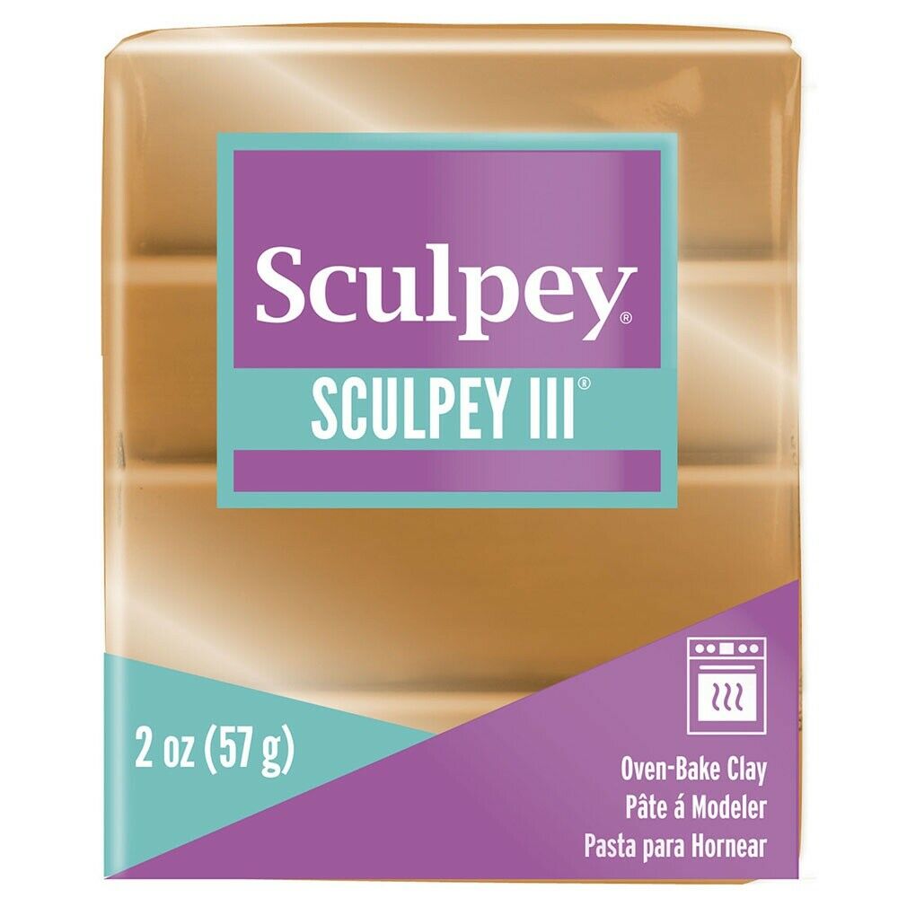 Jewelry Gold (57g) - Sculpey III Polymer Clay