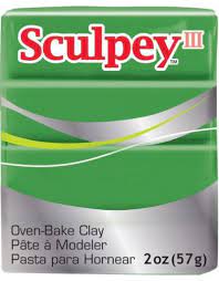 String Bean (57g) - Sculpey III Polymer Clay