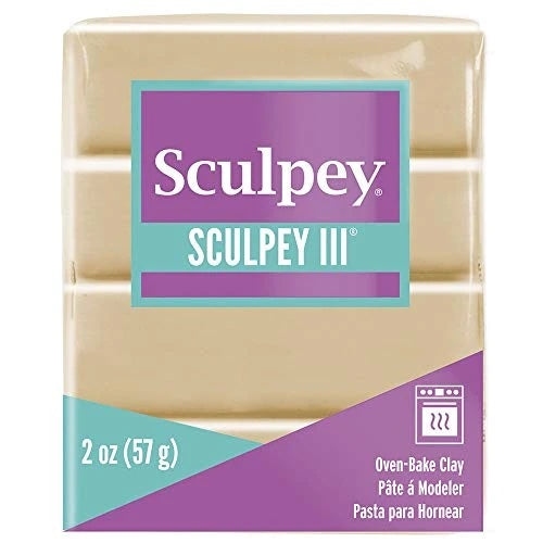 Tan (57g) - Sculpey III Polymer Clay