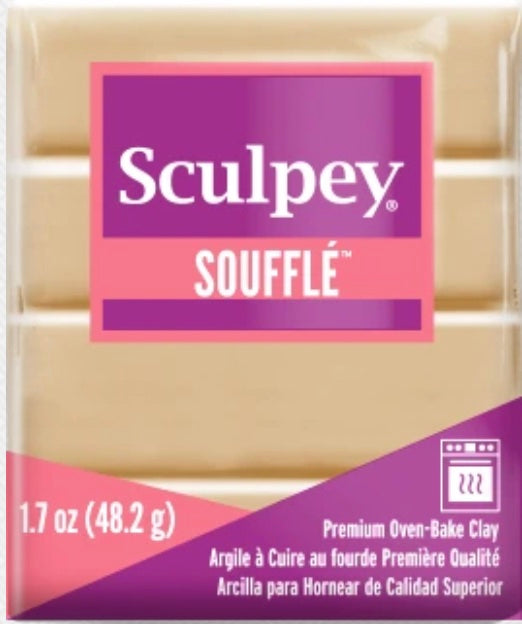 Latte (48.2g) - Sculpey Souffle Polymer Clay