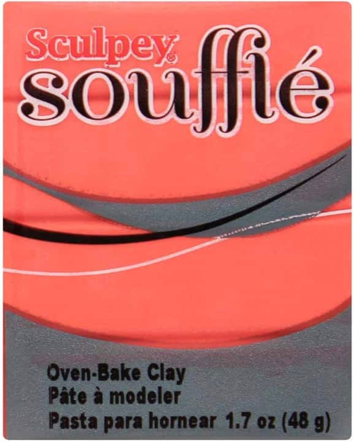 Mandarin (48.2g) - Sculpey Souffle Polymer Clay