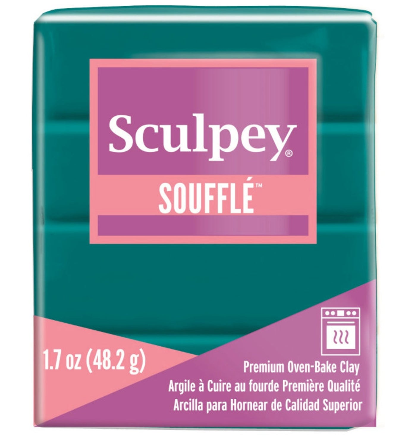 Sea Glass (48.2g) - Sculpey Souffle Polymer Clay