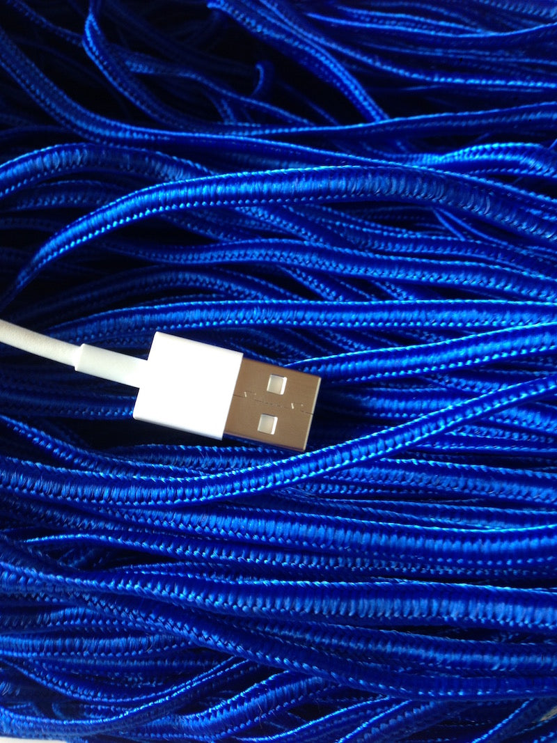 Soutache Braided Cords (10m) - Aqua Blue