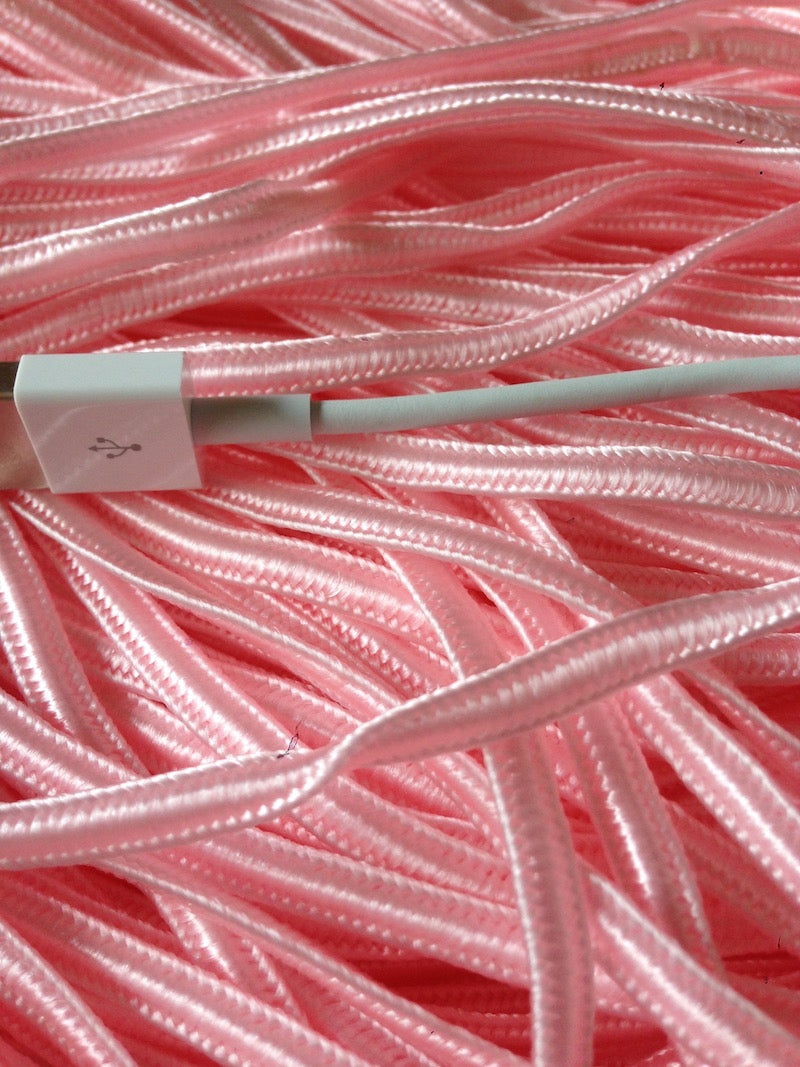 Soutache Braided Cords (10m) - Pink