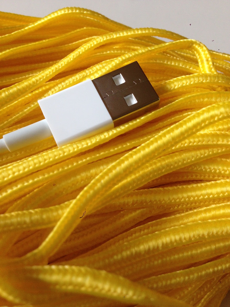 Soutache Braided Cords (10m) - Yellow