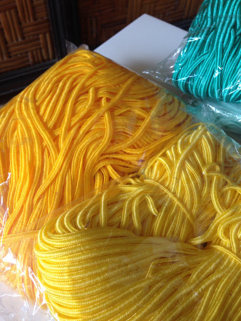 Soutache Braided Cords (10m) - Banana Yellow