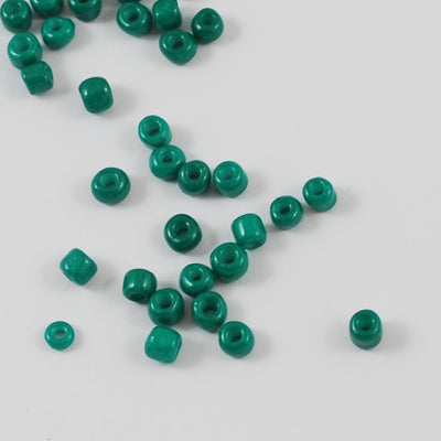 Teal - 8/0 Baked On Colour (50g) - Seed Beads