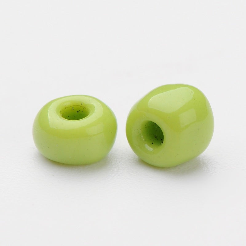 Lime Green - 6/0 Opaque (50g) - Seed Beads