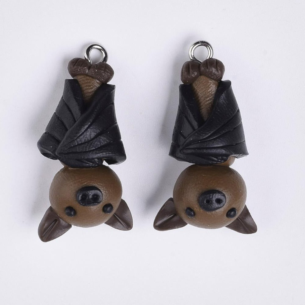 Bat (1) - Polymer Clay Pendant