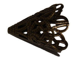 Filigree Bead Cone 22mm Qty: 1