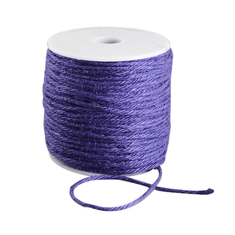 Purple (10m) - 2mm Hemp String