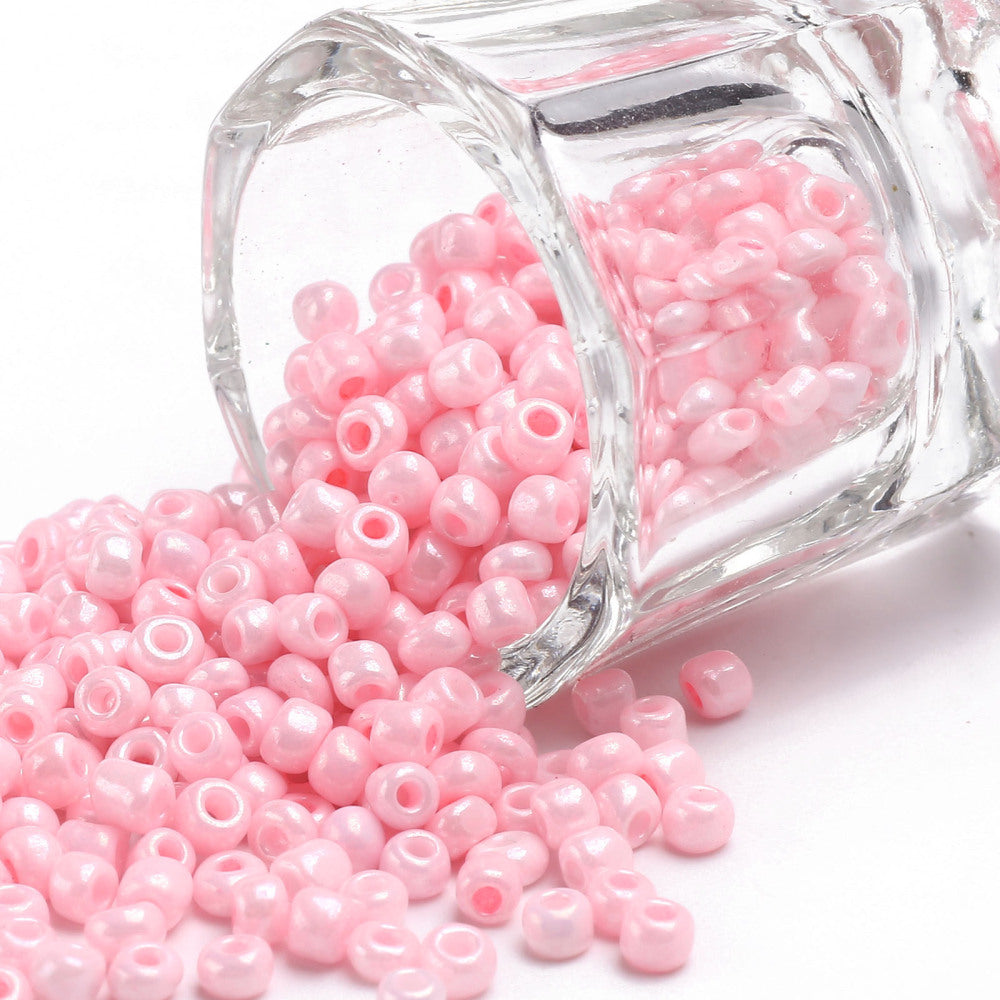 Pink - 8/0 Opaque (50g) - Seed Beads