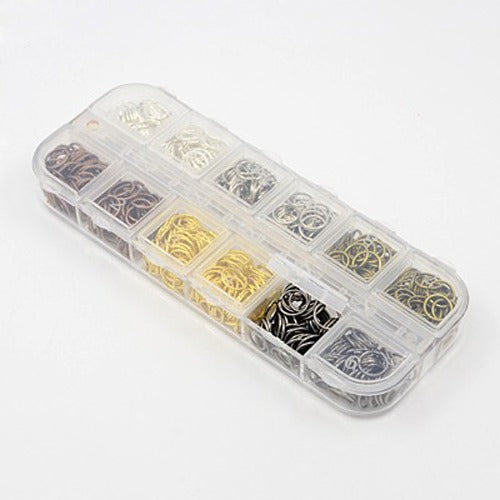10x1mm Jumprings (18 gauge) - Variety Box