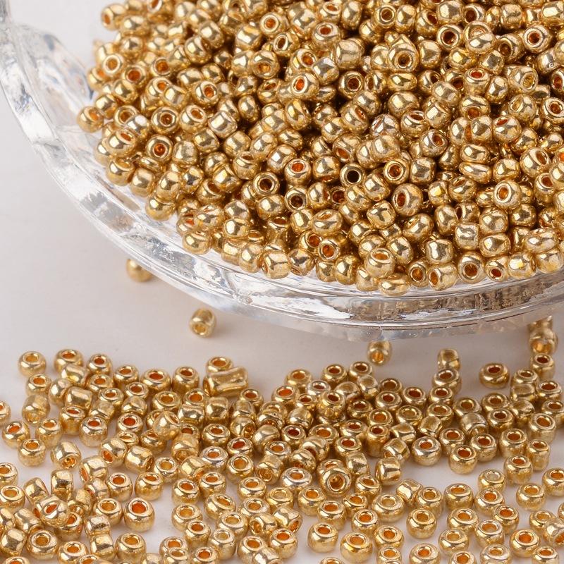 Gold - 12/0 Electroplate (25g) - Seed Beads