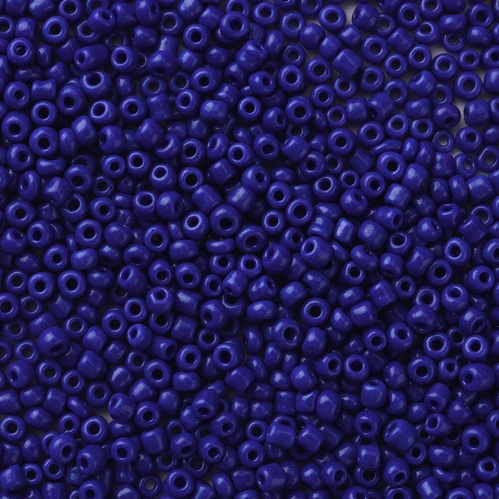 Dark Blue - 8/0 Opaque (50g) - Seed Beads
