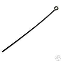 25mm Eyepin - Black Nickel - Bead Shack