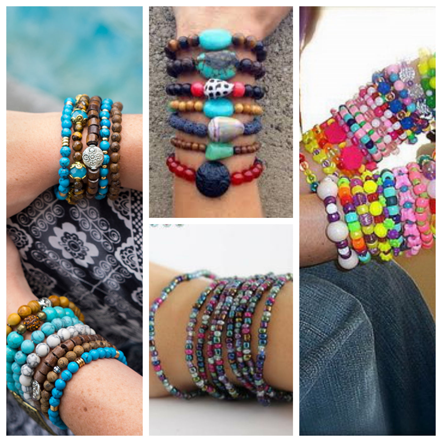 Marathon Beaded Bracelet BOHO Event - October 9th