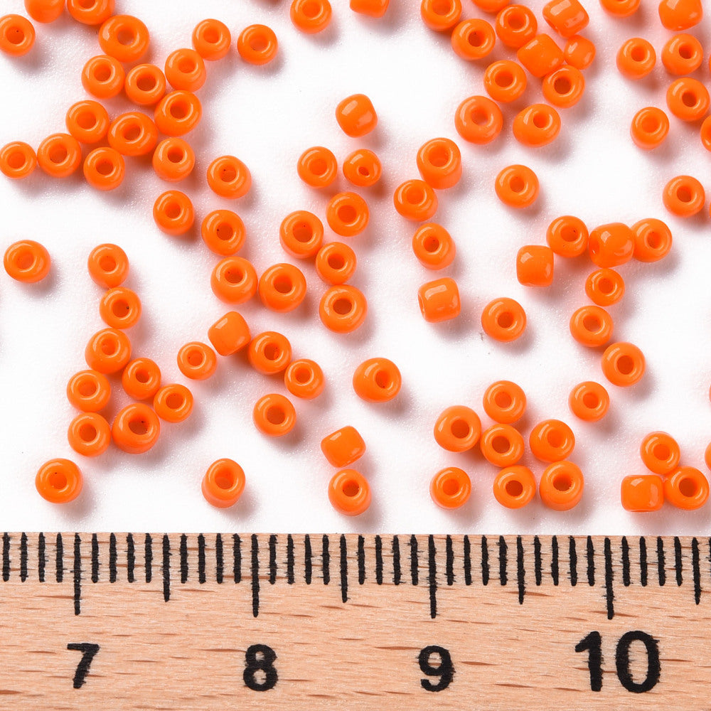 Orange - 12/0 Opaque (50g) - Seed Beads