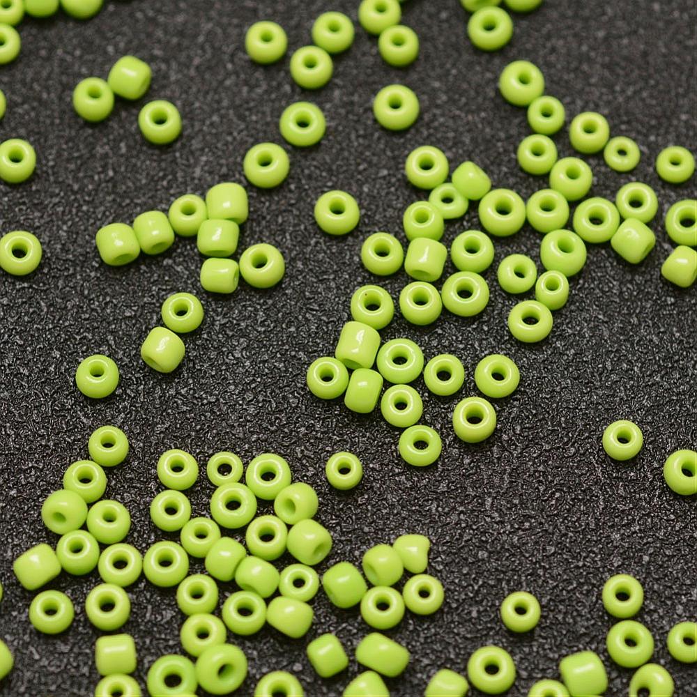 Lime Green - 8/0 Opaque (50g) - Seed Beads