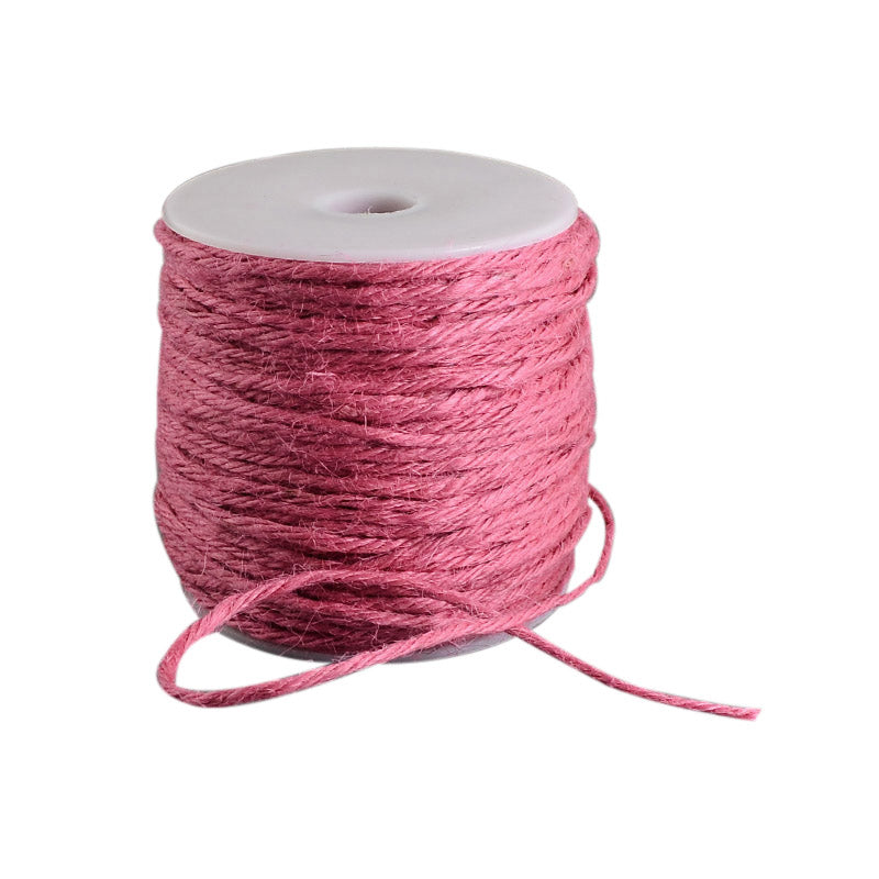 Indian Red (10m) - 2mm Hemp String