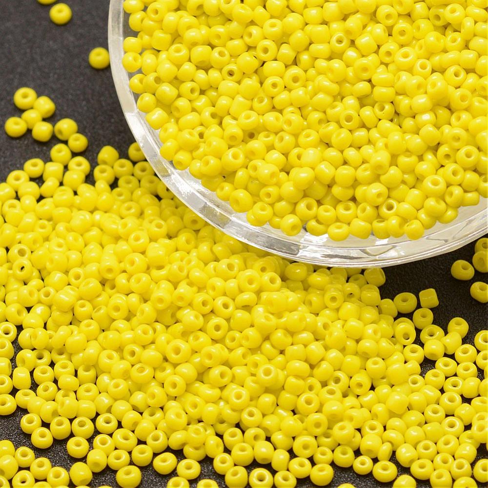 Yellow - 8/0 Opaque (50g) - Seed Beads