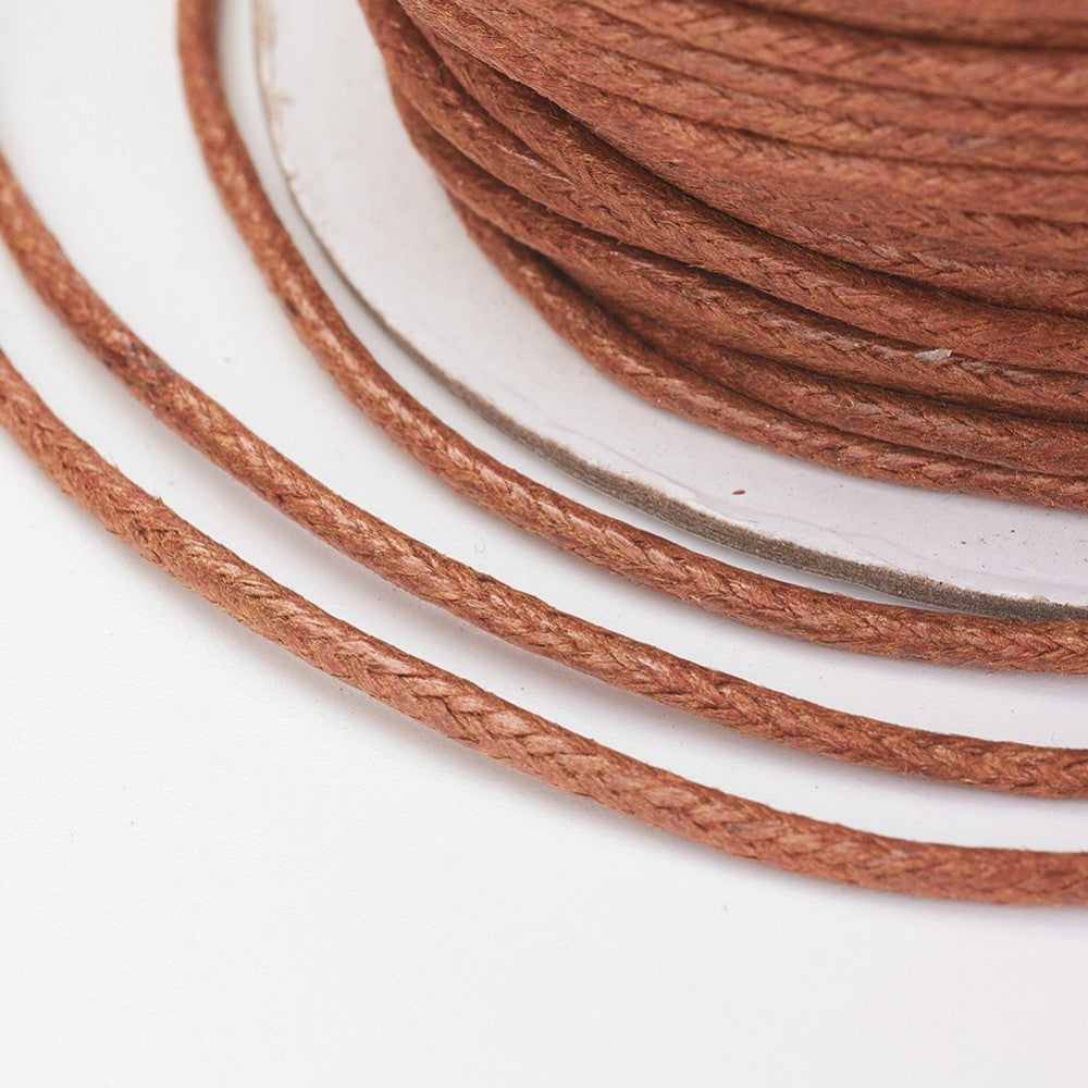 1.5mm Wax Cotton (10m) - Sienna