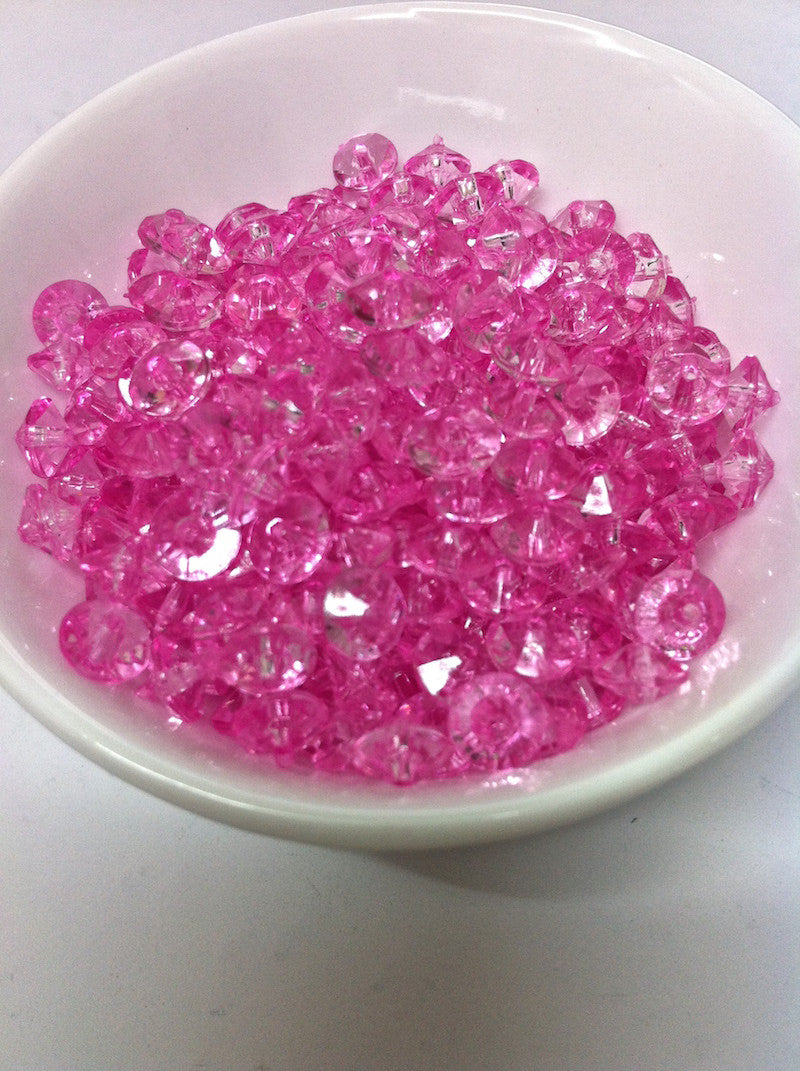 Rondelle Acrylic Beads 6x4mm (100)