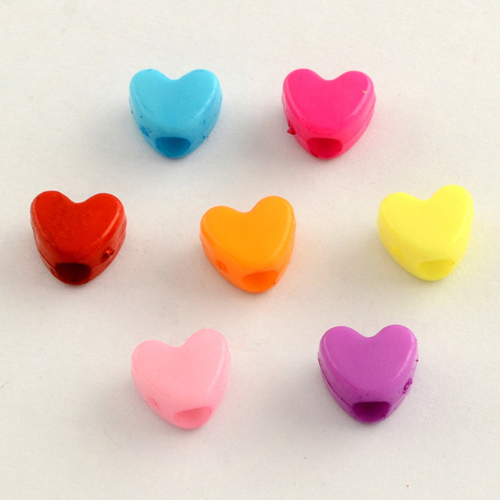 Heart Pony Beads (25)