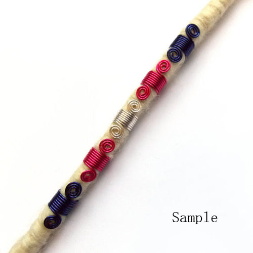 Dreadlock Beads - Mixed Colours (25)