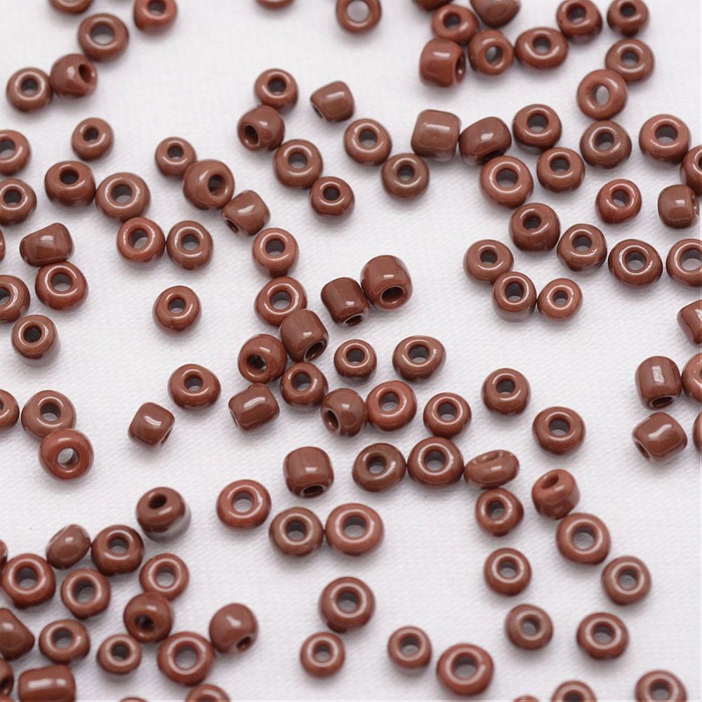 Brown - 8/0 Opaque (50g) - Seed Beads