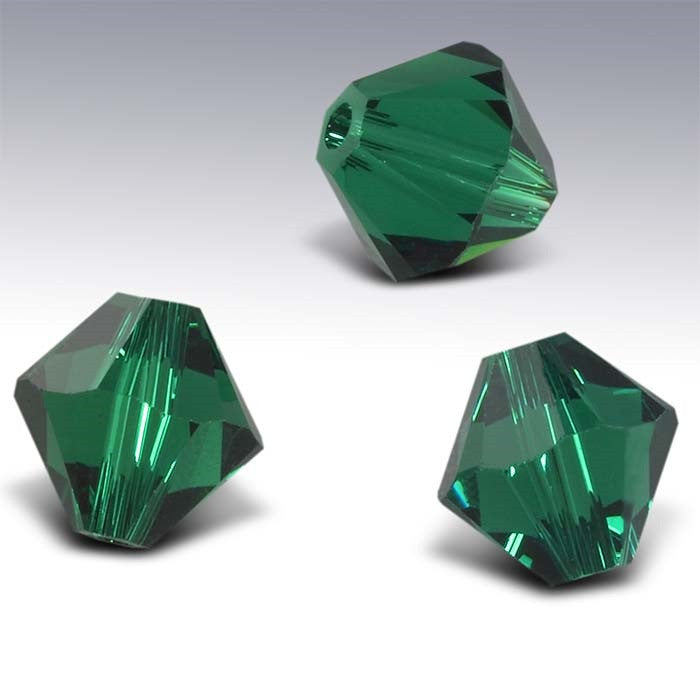 6mm Bicone Swarovski Crystal Beads (10 beads)