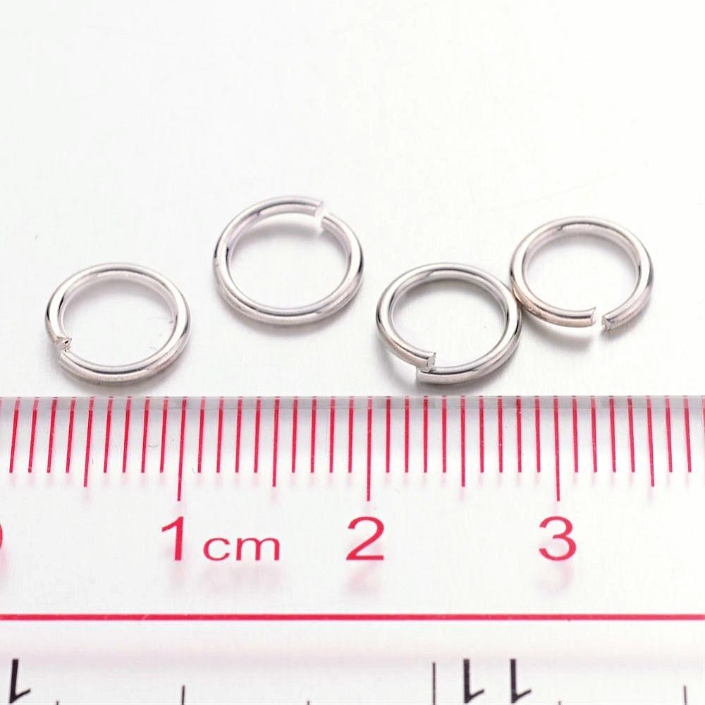 8x1mm X-Strong Jumprings (100) - Bead Shack